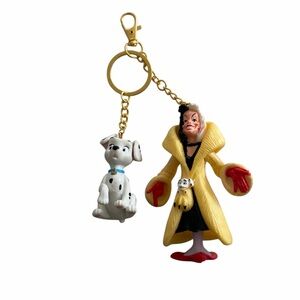 Disney Cruella Dalmatian Keychain